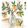 Malowanie po numerach - CYTRYNY W WAZONIE (HALEY BUSH)