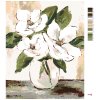 Malowanie po numerach - BIAŁE MAGNOLIE (HALEY BUSH)