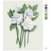 Malowanie po numerach - BIAŁA GARDENIA (ALEXANDRIA GILBERT)