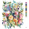 Malowanie po numerach - KOLOROWE KWIATY (ALEXANDRIA GILBERT)