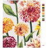 Malowanie po numerach - RÓŻOWE I POMARAŃCZOWE KWIATY (ALEXANDRIA GILBERT)
