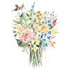 Malowanie po numerach - BUKIET LETNICH KWIATÓW (ALEXANDRIA GILBERT)