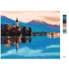 Malowanie po numerach - JEZIORA BLED W SŁOWENII
