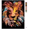 Malowanie po numerach - BAREWNY LEW