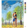Malowanie po numerach - POCAŁUNEK W PARKU