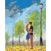 Malowanie po numerach - POCAŁUNEK W PARKU