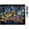 Malowanie po numerach - KOLOROWE MOTYLE (D. RUSTY RUST)