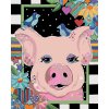Malowanie po numerach - ŚWINKA (JONNA JAMES)