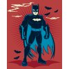 Malowanie po numerach - KRESKÓWKOWY BATMAN