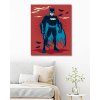 Malowanie po numerach - KRESKÓWKOWY BATMAN