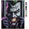 Malowanie po numerach - JOKER ZA KRATAMI (BATMAN)