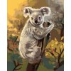 Malowanie po numerach - KOALA NA PNIU DRZEWA (D. RUSTY RUST)