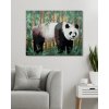 Malowanie po numerach - PANDA I BAMBUS (D. RUSTY RUST)