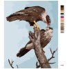 Malowanie po numerach - SĘP NA DRZEWIE (D. RUSTY RUST)