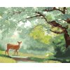 Malowanie po numerach - SARNA NA LEŚNEJ ŚCIEŻCE (D. RUSTY RUST)