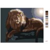 Malowanie po numerach - LEW LEŻĄCY NA GAŁĘZI (D. RUSTY RUST)
