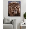 Malowanie po numerach - GŁOWA LWA (D. RUSTY RUST)