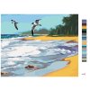 Malowanie po numerach - PTAKI NAD PLAŻĄ (D. RUSTY RUST)
