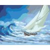 Malowanie po numerach - ŻAGLOWIEC NA WZBURZONYM MORZU (D. RUSTY RUST)