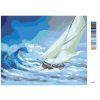 Malowanie po numerach - ŻAGLOWIEC NA WZBURZONYM MORZU (D. RUSTY RUST)