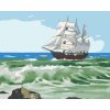Malowanie po numerach - PRZYPŁYWAJĄCY ŻAGLOWIEC (D. RUSTY RUST)