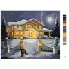Malowanie po numerach - SZOP PRZED DOMEM PRZY PEŁNI KSIĘŻYCA (D. RUSTY RUST)