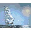 Malowanie po numerach - BIAŁY ŻAGLOWIEC (D. RUSTY RUST)