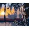 Malowanie po numerach - SOWA I ZACHÓD SŁOŃCA (D. RUSTY RUST)