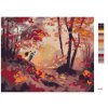Malowanie po numerach - SZOP PRACZ I JESIENNY LAS (D. RUSTY RUST)