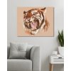Malowanie po numerach - PORTRET RYCZĄCEGO TYGRYSA (D. RUSTY RUST)