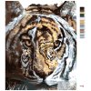 Malowanie po numerach - TYGRYS, DOLINA I WODOSPAD (D. RUSTY RUST)
