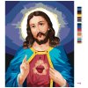 Malowanie po numerach - JEZUS CHRYSTUS I JEGO NAJŚWIĘTSZE SERCE