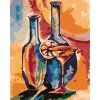 Malowanie po numerach - DRINKI (Wariant płótno bez ramy, Rozmiar 40x50 cm)