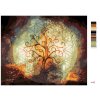 Malowanie po numerach - DRZEWO ŻYCIA NA TLE KOSMOSU