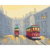 Malowanie po numerach - STARE TRAMWAJE