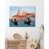 Malowanie po numerach - WIDOK NA WENECJĘ Z GONDOLI