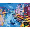 Malowanie po numerach - IMPRESJONISTYCZNE GONDOLE W WENECJI