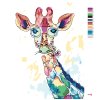 Malowanie po numerach - ŻYRAFA W OKULARACH