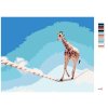 Malowanie po numerach - ŻYRAFA NA LINIE
