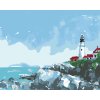 Malowanie po numerach - LATARNIA NAD MORZEM