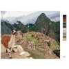 Malowanie po numerach - LAMA I MACHU PICCHU