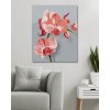Malowanie po numerach - RÓŻOWA ORCHIDEA (MYROSLAVA VOLOSCHUK)