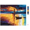 Malowanie po numerach - ZACHÓD SŁOŃCA NAD LATARNIĄ MORSKĄ