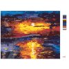 Malowanie po numerach - KOLOROWY ZACHÓD SŁOŃCA