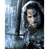 Malowanie po numerach - ARAGORN I BITWA W HELM'S DEEP (WŁADCA PIERŚCIENI)