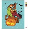 Malowanie po numerach - KUDŁATY I SCOOBY-DOO NA DYNI