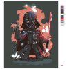 Malowanie po numerach - KRESKÓWKA DARTH VADER