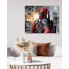 Malowanie po numerach - DEADPOOL Z DZIECIĘCYM PLECAKIEM