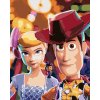 Malowanie po numerach - WOODY I PASTERKA (TOY STORY)