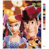 Malowanie po numerach - WOODY I PASTERKA (TOY STORY)